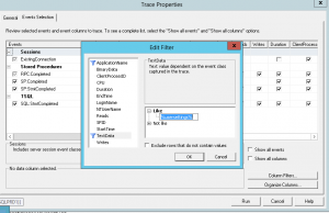 CRM SQL Profiler UserSettings Details