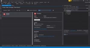 TestApplication mit NuGet Manager mit PrimeFact nuget