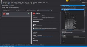 TestApplication mit NuGet Manager und installiertem PrimeFact nuget