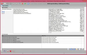 PrimeFact Ableitungseinstellungen