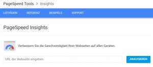 PageSpeed Tools Insights